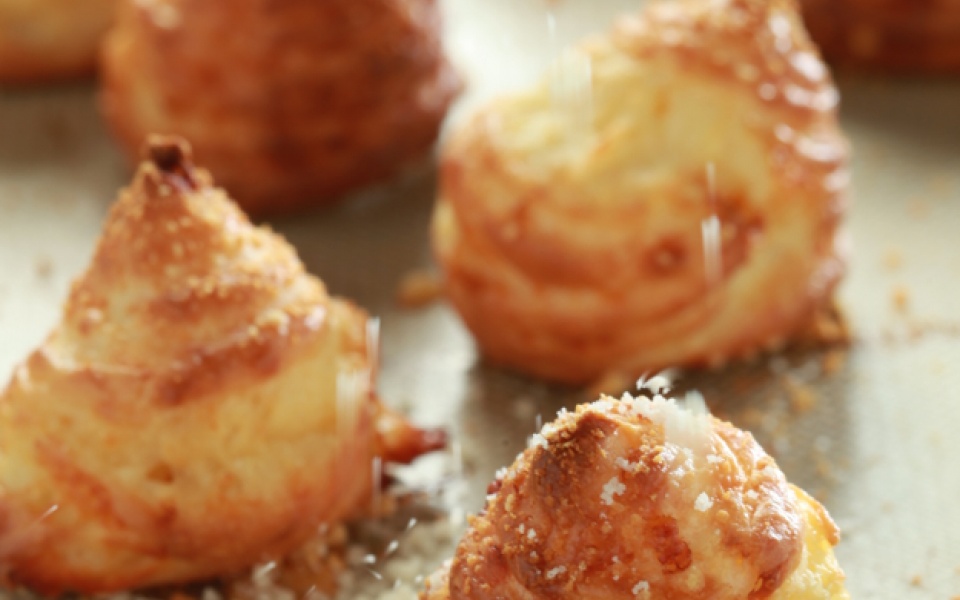 Savory choux with cheeses | Yiannis Lucacos