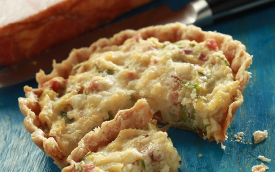 Potato, asparagus and bacon tart | Yiannis Lucacos